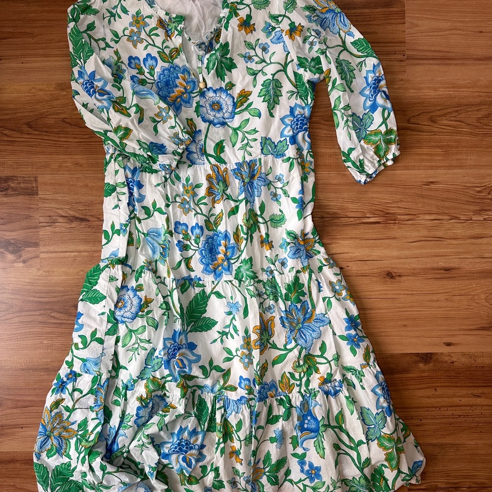 Philosophy 100% cotton Floral Midi Dress